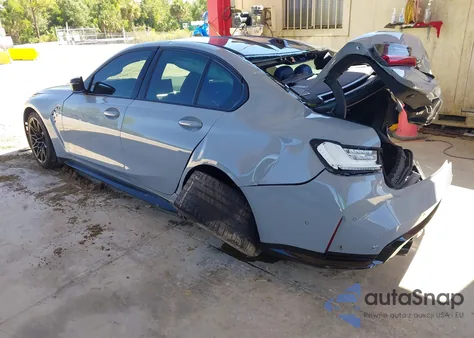 2024 BMW M3 Competition xDrive z USA, uszkodzony, nr VIN WBS43AY03RFT33136